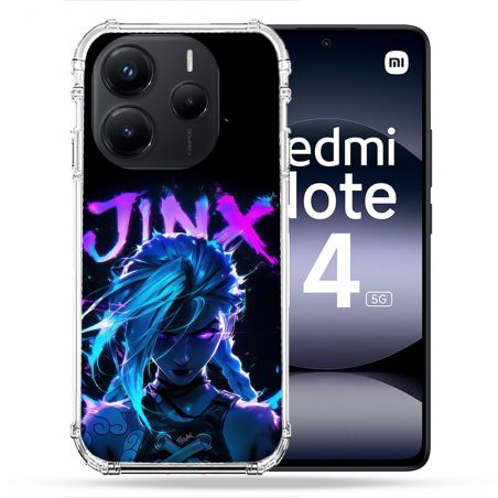 Coque Renforcée Pour Xiaomi Redmi Note 14 5G Arcane Jinx Night