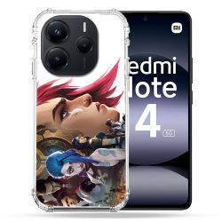 Coque Renforcée Pour Xiaomi Redmi Note 14 5G Arcane Jinx Sœur