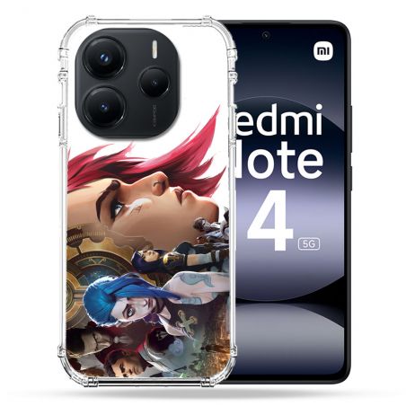 Coque Renforcée Pour Xiaomi Redmi Note 14 5G Arcane Jinx Sœur