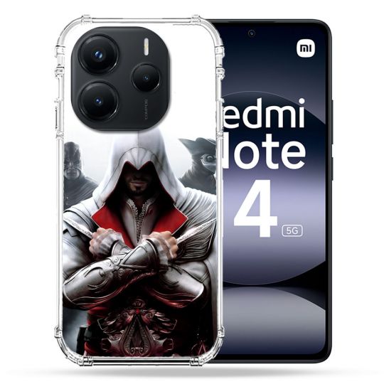 Coque Renforcée Pour Xiaomi Redmi Note 14 5G Assassin Creed Mask