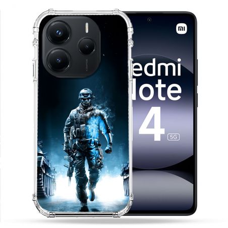 Coque Renforcée Pour Xiaomi Redmi Note 14 5G Call Of Duty Guerrier