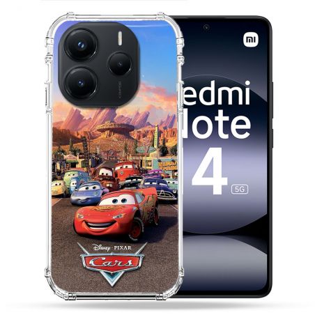 Coque Renforcée Pour Xiaomi Redmi Note 14 5G Cars Affiche