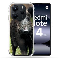 Coque Renforcée Pour Xiaomi Redmi Note 14 5G Chasse Sanglier bois