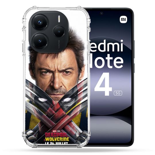 Coque Renforcée Pour Xiaomi Redmi Note 14 5G Deadpool Affiche