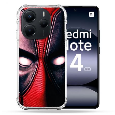 Coque Renforcée Pour Xiaomi Redmi Note 14 5G Deadpool Yeux