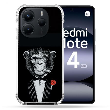 Coque Renforcée Pour Xiaomi Redmi Note 14 5G Decale Singe Mafia