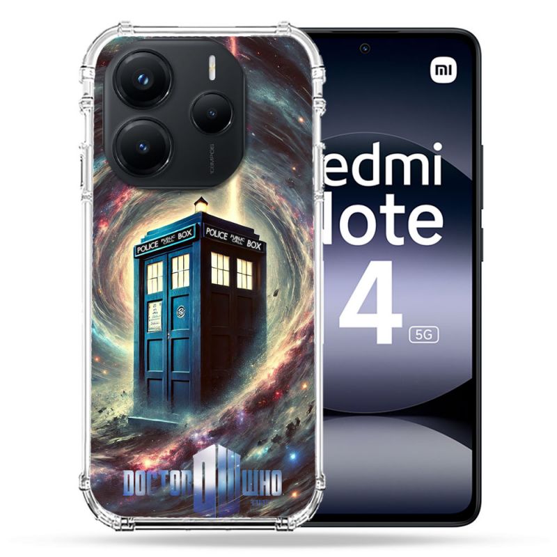 Coque Renforcée Pour Xiaomi Redmi Note 14 5G Dr Who Tardis Univers