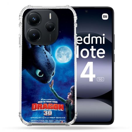 Coque Renforcée Pour Xiaomi Redmi Note 14 5G Dragons Affiche