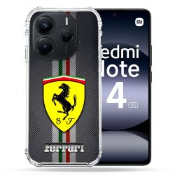 Coque Renforcée Pour Xiaomi Redmi Note 14 5G Ferrari Carbone