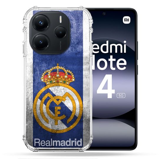 Coque Renforcée Pour Xiaomi Redmi Note 14 5G Foot Real Madrid