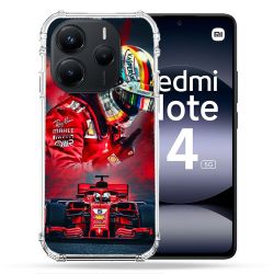 Coque Renforcée Pour Xiaomi Redmi Note 14 5G Formule 1 F1 Ferrari