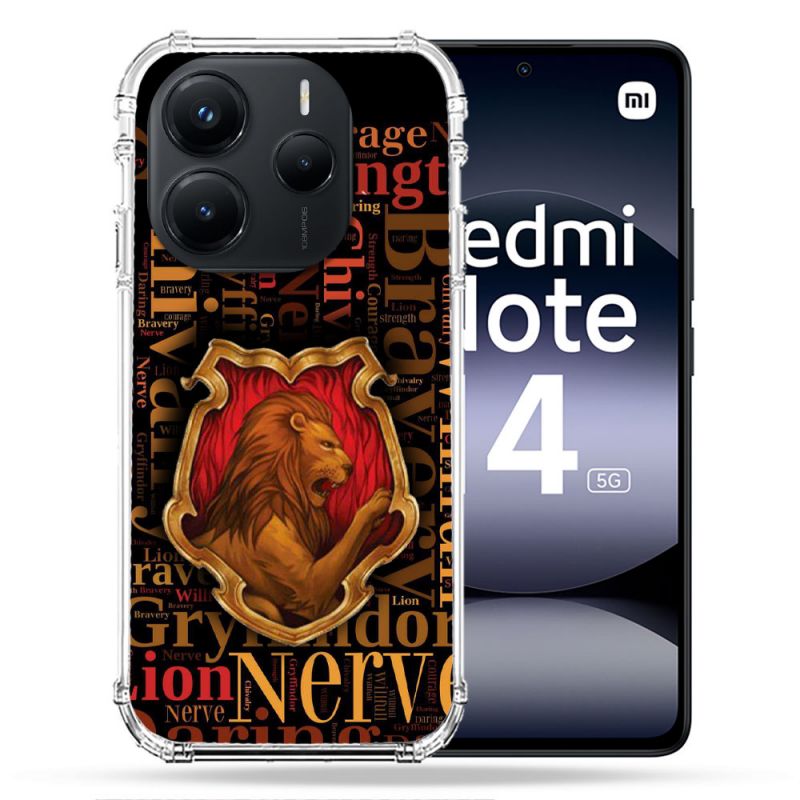 Coque Renforcée Pour Xiaomi Redmi Note 14 5G Harry Potter Griffondor