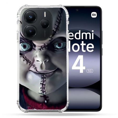 Coque Renforcée Pour Xiaomi Redmi Note 14 5G Horreur Chucky Cicatrice