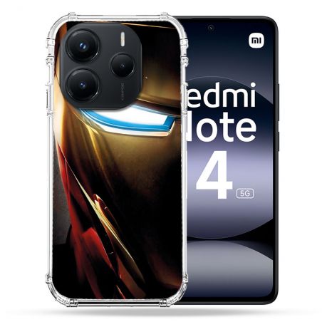 Coque Renforcée Pour Xiaomi Redmi Note 14 5G Iron Man Casque