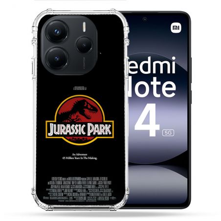 Coque Renforcée Pour Xiaomi Redmi Note 14 5G Jurassic Park Affiche
