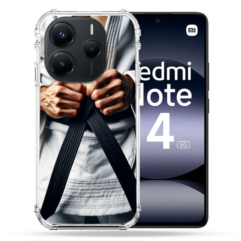 Coque Renforcée Pour Xiaomi Redmi Note 14 5G Kimono Ceinture