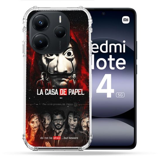 Coque Renforcée Pour Xiaomi Redmi Note 14 5G La Casa De Papel