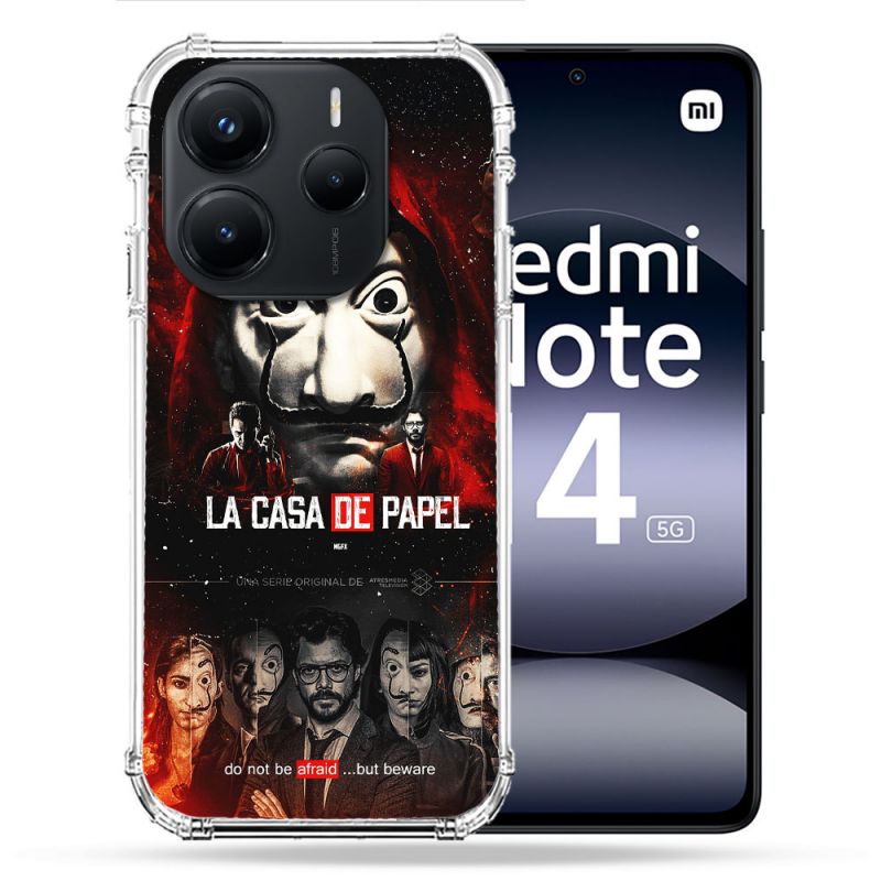 Coque Renforcée Pour Xiaomi Redmi Note 14 5G La Casa De Papel