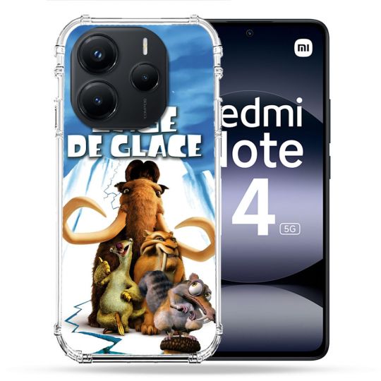 Coque Renforcée Pour Xiaomi Redmi Note 14 5G L'âge de Glace Affiche
