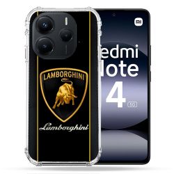 Coque Renforcée Pour Xiaomi Redmi Note 14 5G Lamborghini Carbone