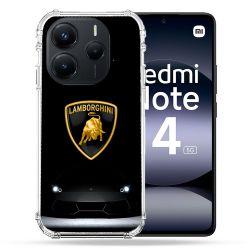 Coque Renforcée Pour Xiaomi Redmi Note 14 5G Lamborghini Noir