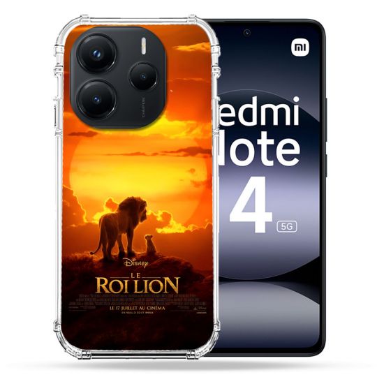 Coque Renforcée Pour Xiaomi Redmi Note 14 5G Le Roi Lion Affiche