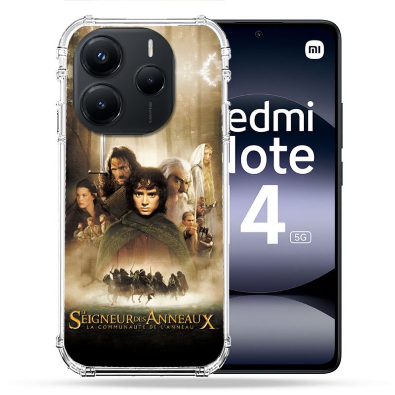 Coque Renforcée Pour Xiaomi Redmi Note 14 5G Le seigneur Des Anneaux Affiche