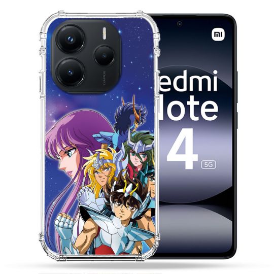 Coque Renforcée Pour Xiaomi Redmi Note 14 5G Les Chevaliers Du Zodiaque