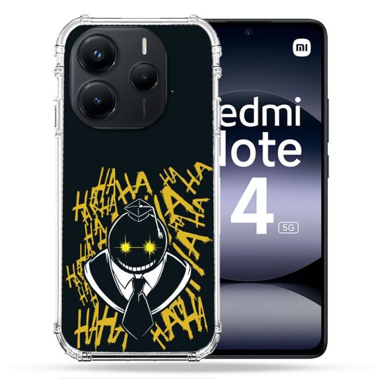 Coque Renforcée Pour Xiaomi Redmi Note 14 5G Manga Assassination Classroom Kuro Noir