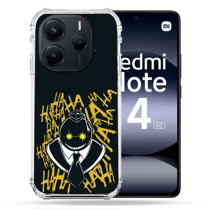 Coque Renforcée Pour Xiaomi Redmi Note 14 5G Manga Assassination Classroom Kuro Noir
