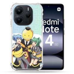 Coque Renforcée Pour Xiaomi Redmi Note 14 5G Manga Assassination Classroom Kuro Trio