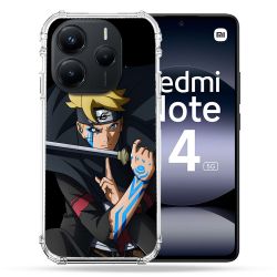Coque Renforcée Pour Xiaomi Redmi Note 14 5G Manga Boruto Tatouage