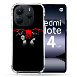 Coque Renforcée Pour Xiaomi Redmi Note 14 5G Manga Death Note Noir