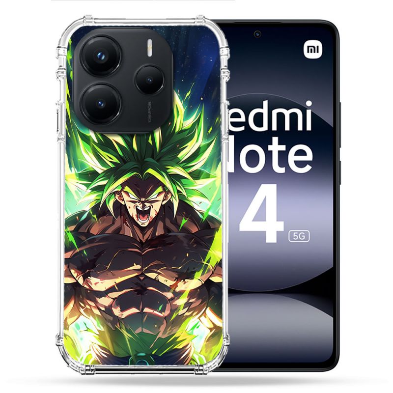 Coque Renforcée Pour Xiaomi Redmi Note 14 5G Manga Dragon Ball Broly