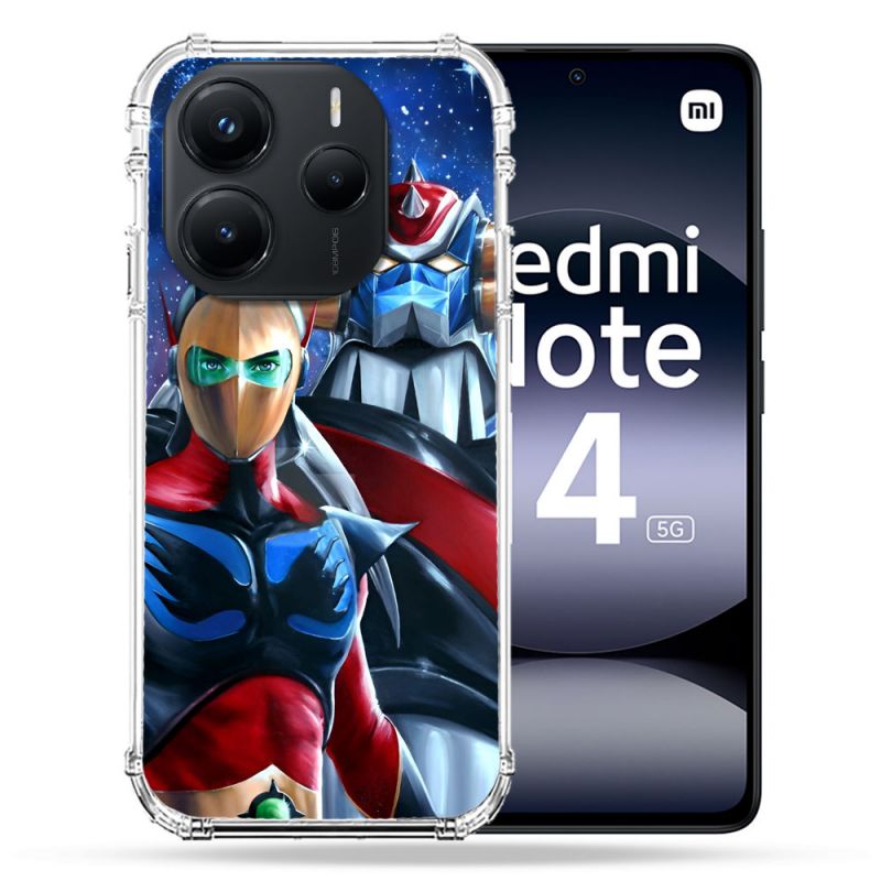 Coque Renforcée Pour Xiaomi Redmi Note 14 5G Manga Goldorak