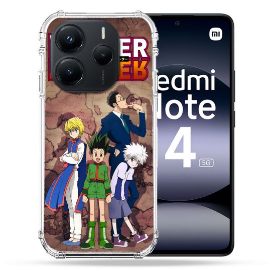 Coque Renforcée Pour Xiaomi Redmi Note 14 5G Manga Hunter X Hunter Vintage