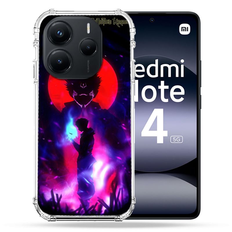 Coque Renforcée Pour Xiaomi Redmi Note 14 5G Manga Jujustu Kaisen Itadori Sukuna