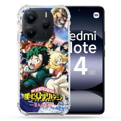 Coque Renforcée Pour Xiaomi Redmi Note 14 5G Manga My Hero Academia Affiche
