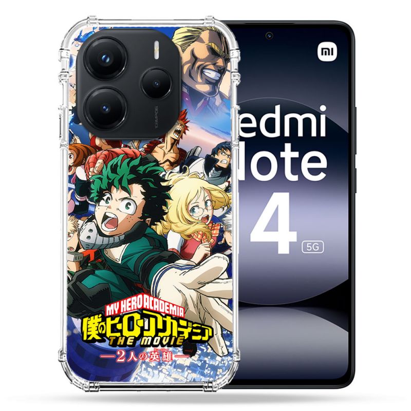 Coque Renforcée Pour Xiaomi Redmi Note 14 5G Manga My Hero Academia Affiche