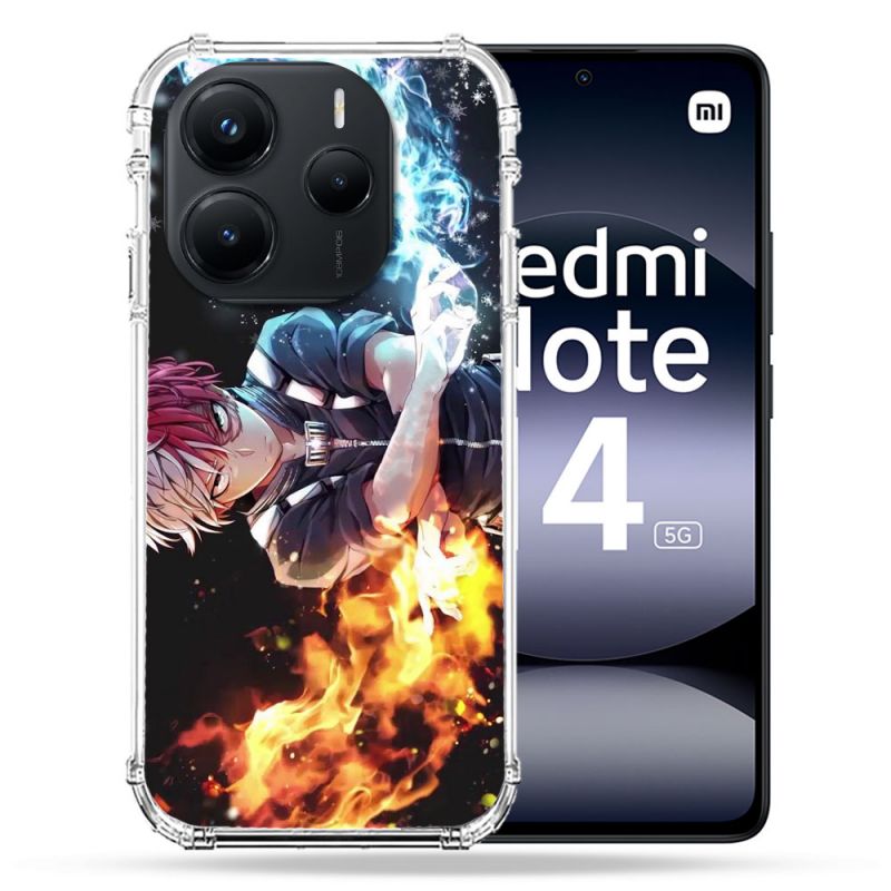 Coque Renforcée Pour Xiaomi Redmi Note 14 5G Manga My Hero Academia Shoto