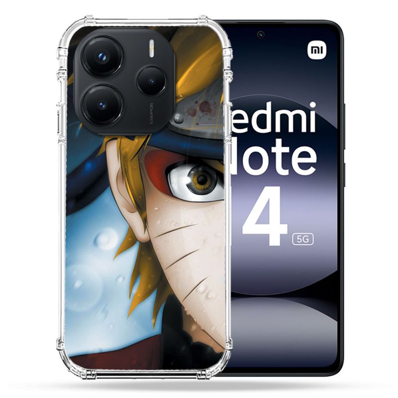 Coque Renforcée Pour Xiaomi Redmi Note 14 5G Manga Naruto Blanc