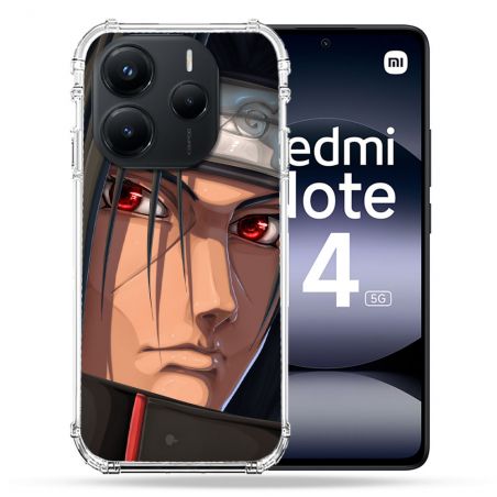 Coque Renforcée Pour Xiaomi Redmi Note 14 5G Manga Naruto Itachi Visage