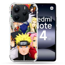 Coque Renforcée Pour Xiaomi Redmi Note 14 5G Manga Naruto Team