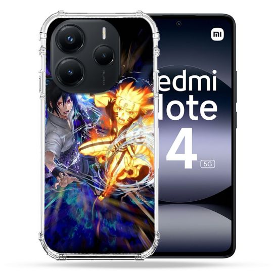 Coque Renforcée Pour Xiaomi Redmi Note 14 5G Manga Naruto VS