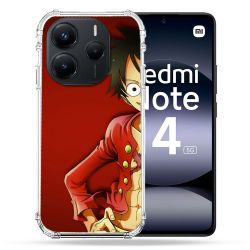 Coque Renforcée Pour Xiaomi Redmi Note 14 5G Manga One Piece Luffy