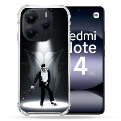 Coque Renforcée Pour Xiaomi Redmi Note 14 5G Michael Jackson Noir