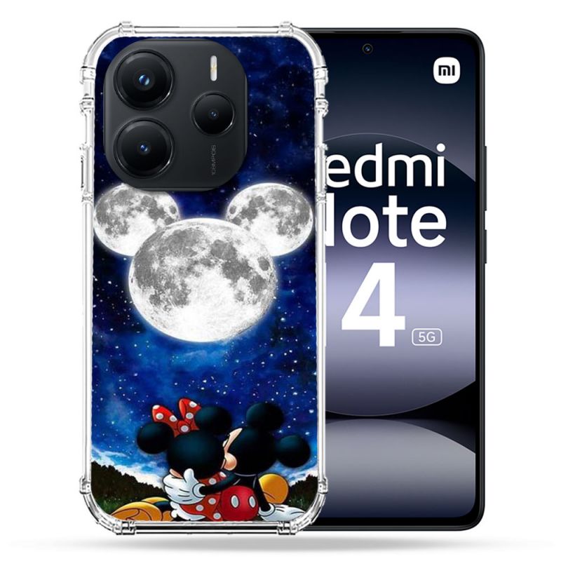 Coque Renforcée Pour Xiaomi Redmi Note 14 5G Mickey Minnie