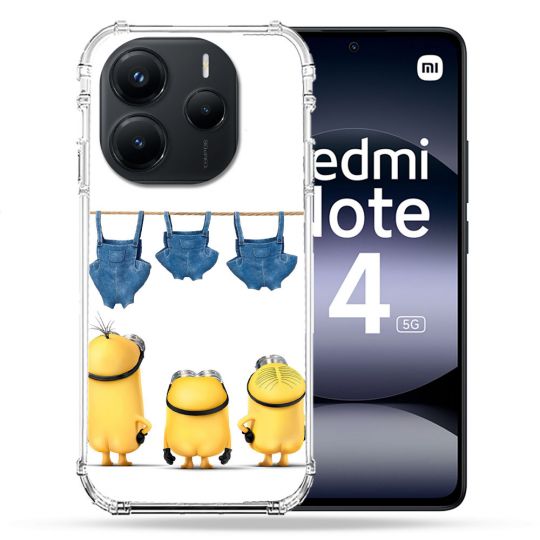 Coque Renforcée Pour Xiaomi Redmi Note 14 5G Minions Nus