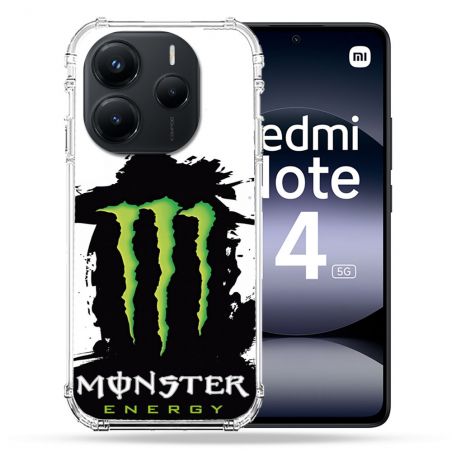 Coque Renforcée Pour Xiaomi Redmi Note 14 5G Monster Energy Tache