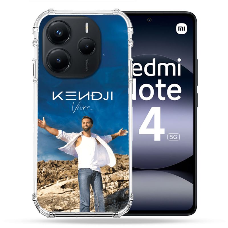 Coque Renforcée Pour Xiaomi Redmi Note 14 5G Musique Kendji